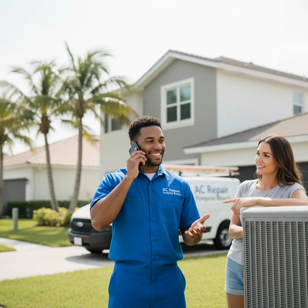 AC Repair Pompano Beach customer support in South Hamilton